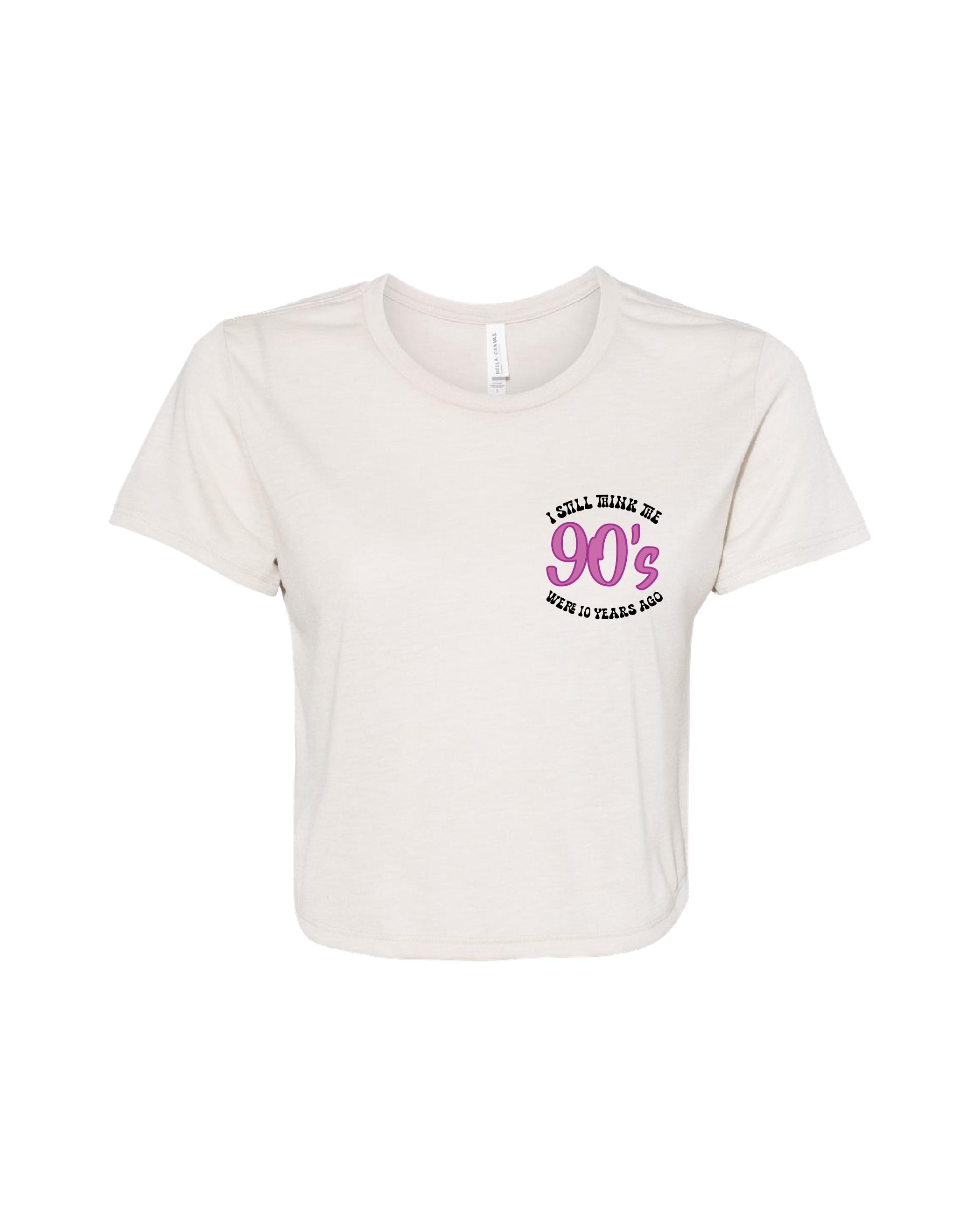 Heather Dust 90's Cropped T-Shirt